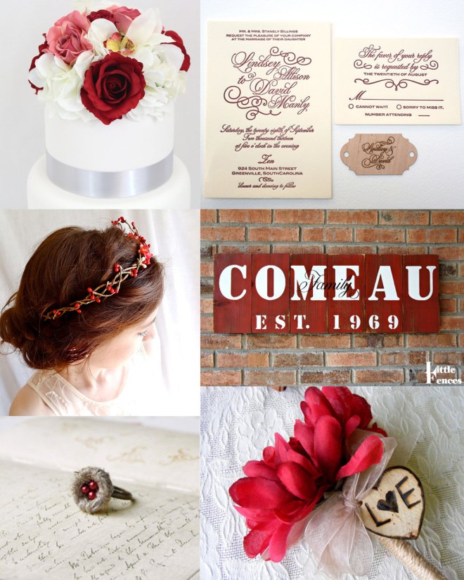 Garnet_red_rustic_wedding